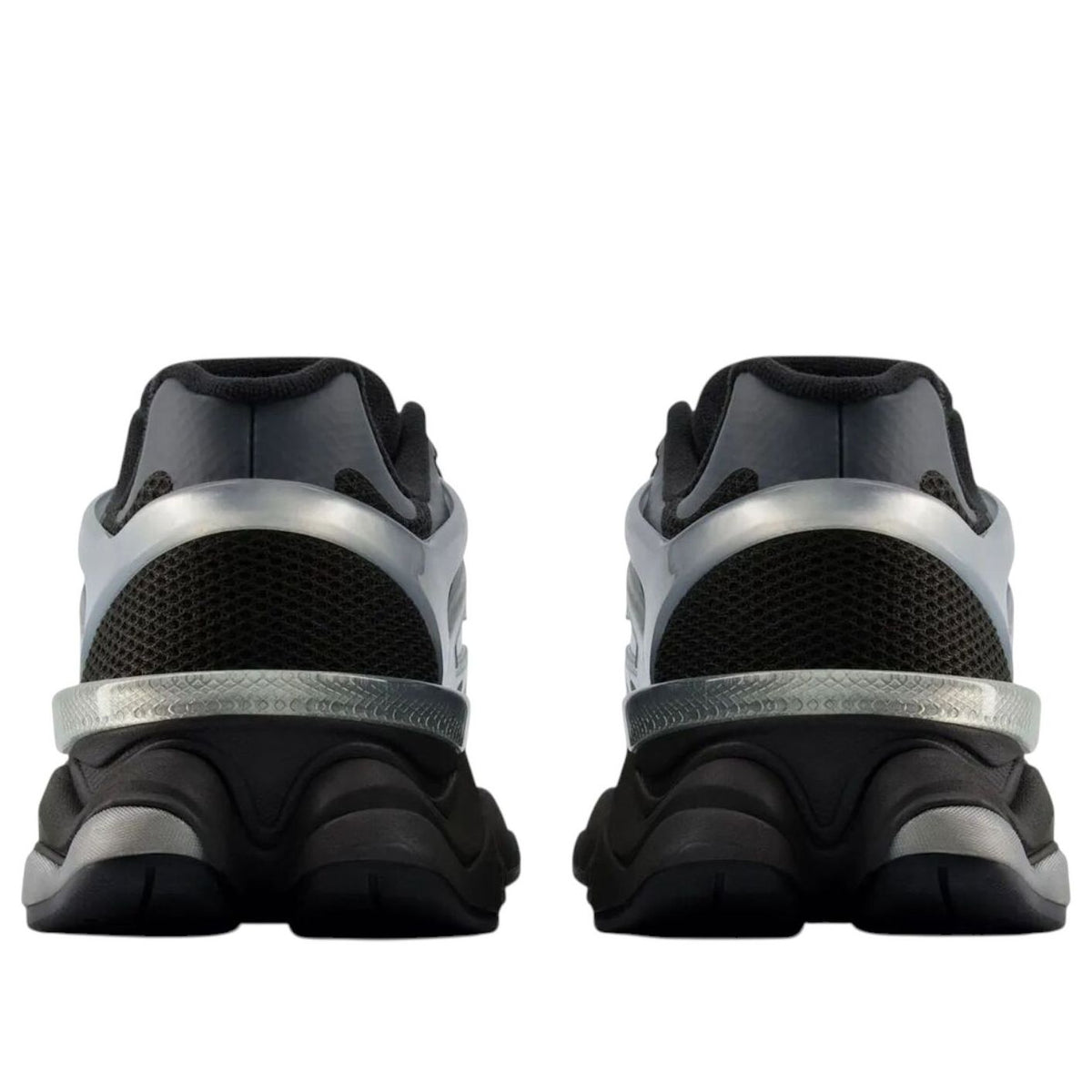 New Balance 9060 X Silver Metallic Black Cement