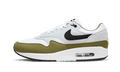 Nike Air Max 1 White Black Medium Olive