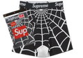 Supreme Hanes Spider-Man Boxer Briefs (2 Pack) Black