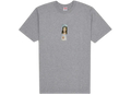 Supreme Prayer Card Box Logo Tee Heather Grey