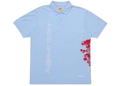 Supreme The Great China Wall Dragon Polo Light Blue
