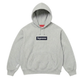Supreme Box Logo Hooded Sweatshirt Heather Grey