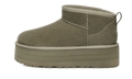 UGG Classic Ultra Mini Platform Moss Green