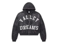 Vale Forever Classico Zip Up Hoodie Black