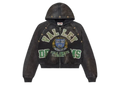 Vale Forever Gem Zip Up Hoodie Black