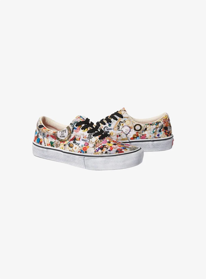 Vans Era Supreme x Mike Kelley White