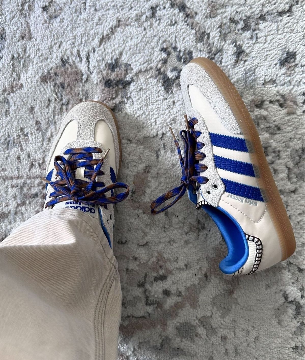 Adidas Samba Nylon Wales Bonner Wonder Clay Royal